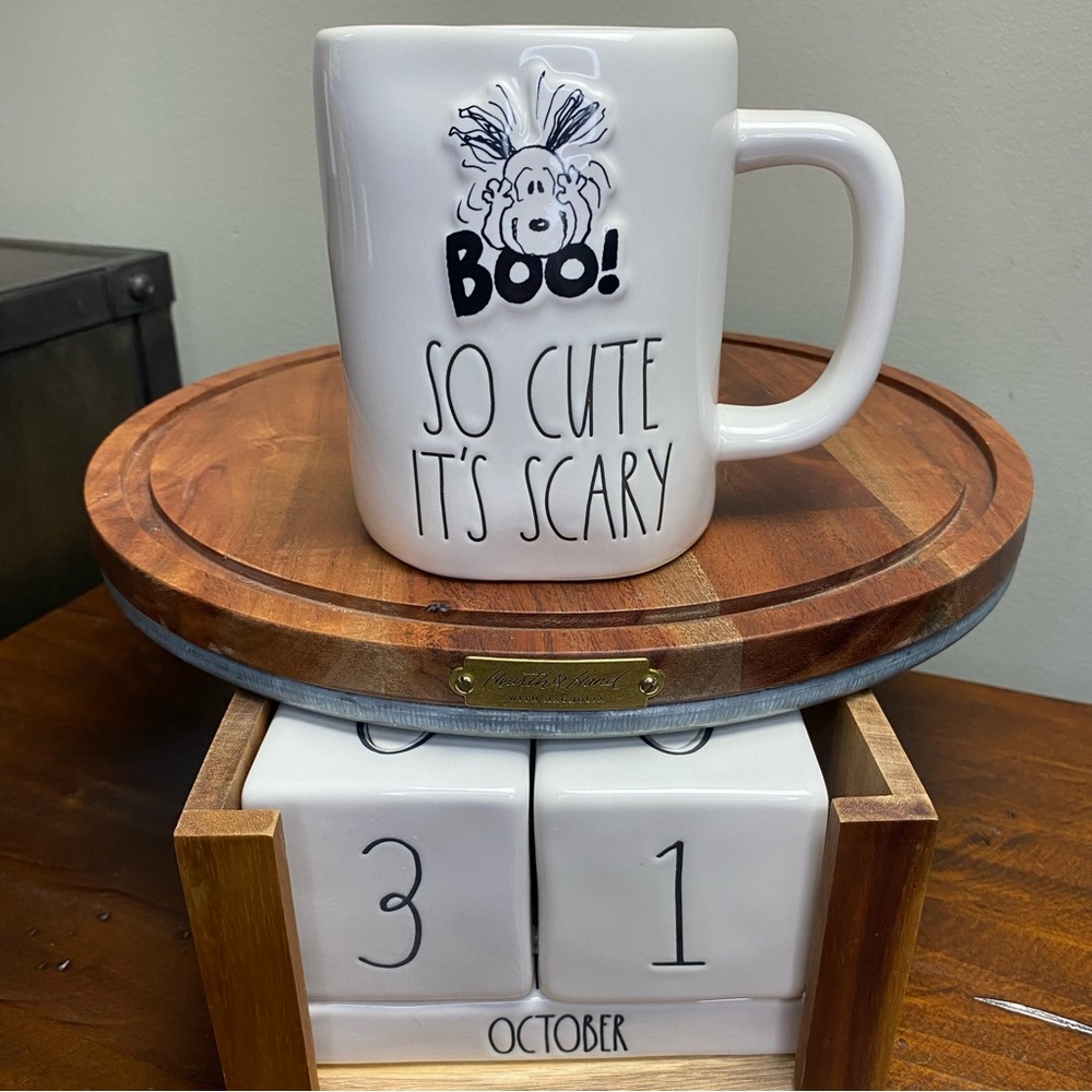 RAE DUNN Boo! SO CUTE IT’S SCARY mug
